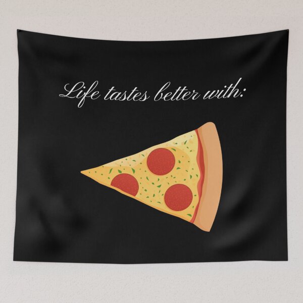 Item preview, Life Tastes Better With Pizza - Pizza Diet - World Pizza Day Edition designed and sold by Kubala.