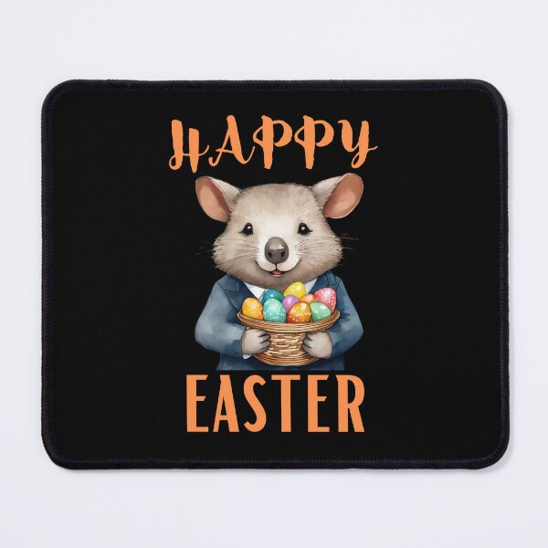 Item preview, Easter Wombat  -  Happy Easter designed and sold by FurrFunPrints.