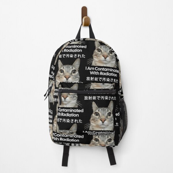 Item preview, I Am Contaminated With Radiation Meme Cat Japanese designed and sold by Galactic-Sketch.