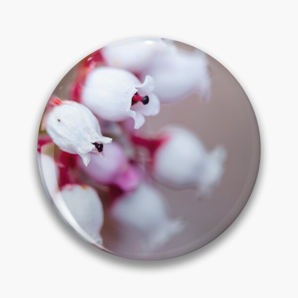 Item preview, Heather Bells in White designed and sold by Pixel Press Prints.