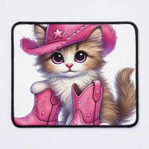 Item preview, CowCat in Pink designed and sold by GrahamBaxter.
