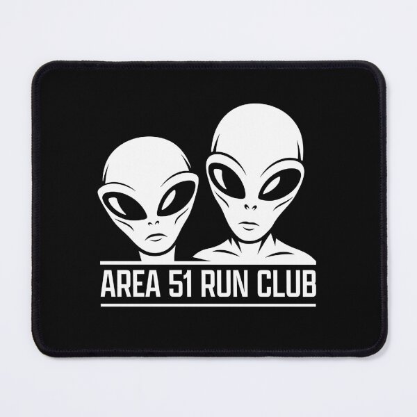 Item preview, Funny Alien Area 51 Running Club Humor Gift UFO extraterrestrial designed and sold by w1ckerman.