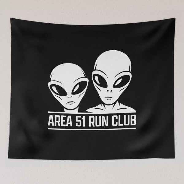 Item preview, Funny Alien Area 51 Running Club Humor Gift UFO extraterrestrial designed and sold by w1ckerman.