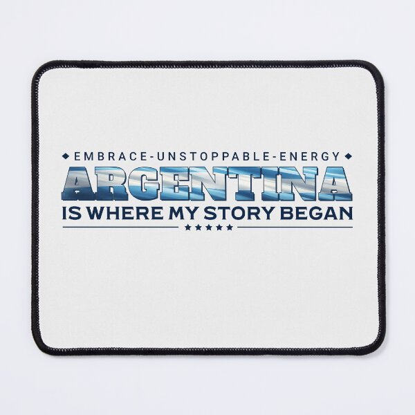 Item preview, Argentina - Embrace Unstoppable Energy designed and sold by Place-Heritages.