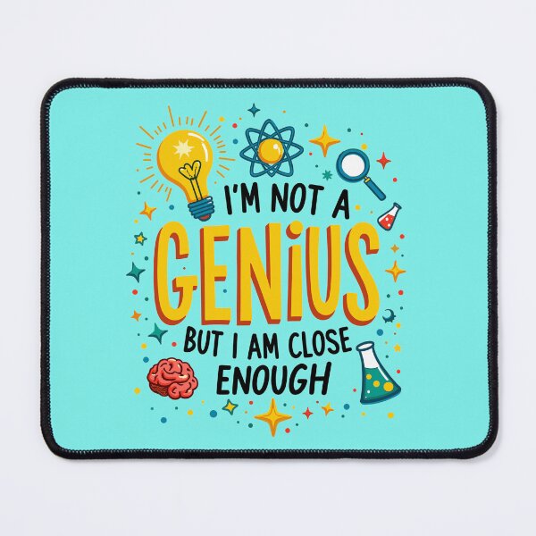 Item preview, Genius themed design designed and sold by ArtLab-store.