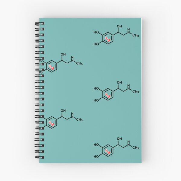 Item preview, Adrenaline Chemical Structure designed and sold by CelestialPrint.