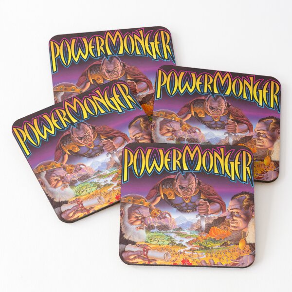 Item preview, Powermonger Game Cover designed and sold by Retr0Tshirts.