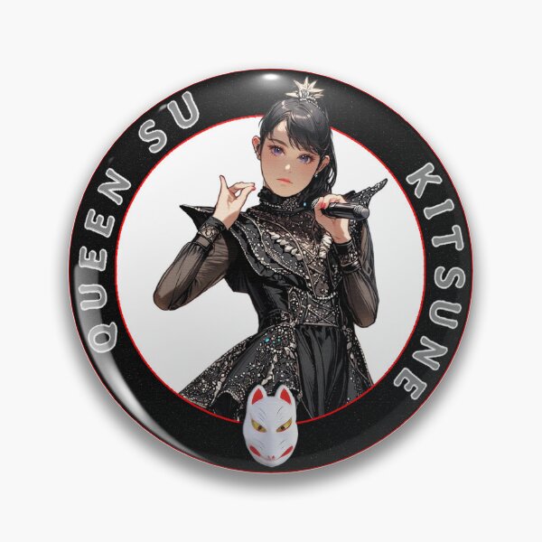Item preview, Kitsune Queen Decal  designed and sold by TheRabbitHoleMD.