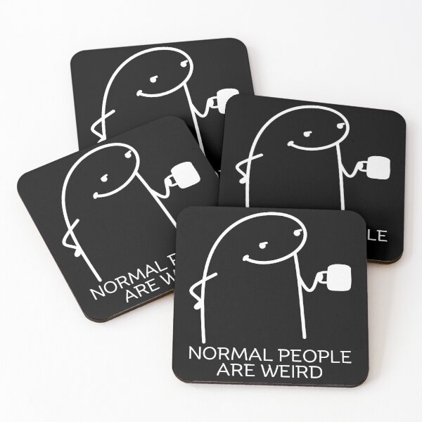 Item preview, Normal people are weird designed and sold by Peerless-Prime.