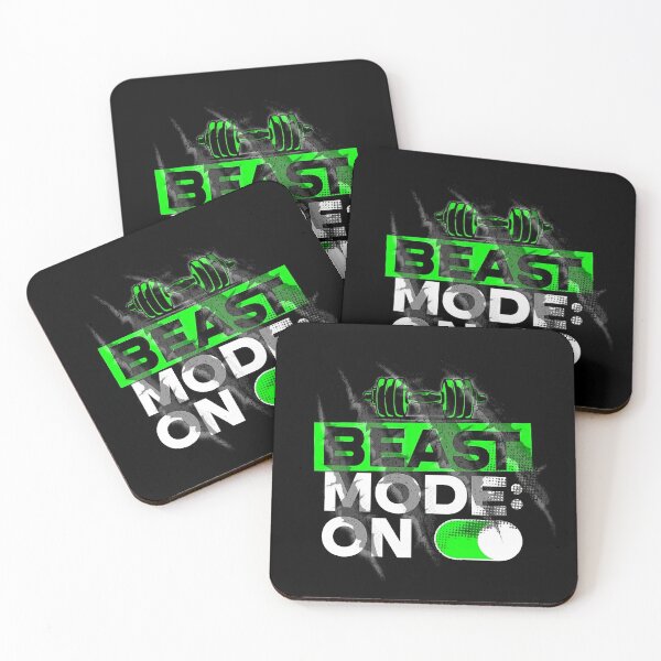 Item preview, Beast Mode On | Gym Motivation Design designed and sold by Guesso.