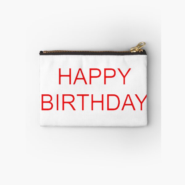Item preview, Red Happy Birthday. designed and sold by SunnyTrees.