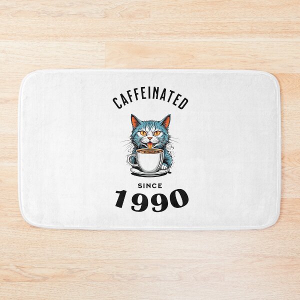Item preview, Cat Caffeinated Since 1990 designed and sold by LegendaryDesigns.