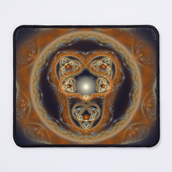 Item preview, Red fairy glowing fractal fantasy pattern designed and sold by Galas Art.