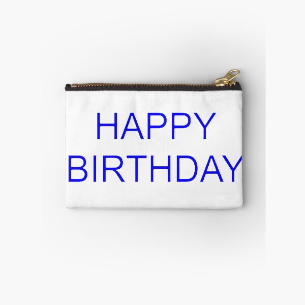 Item preview, Blue Happy Birthday. designed and sold by SunnyTrees.