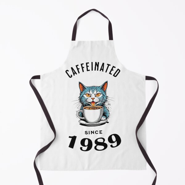 Item preview, Cat Caffeinated Since 1989 designed and sold by LegendaryDesigns.