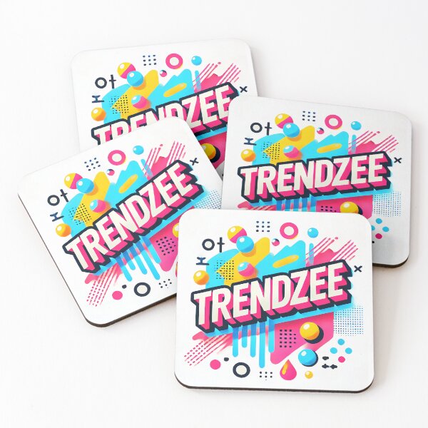 Item preview, TrenndZee Playful Shapes in Trendy Composition designed and sold by Thai Vibe Studio.