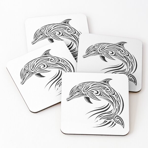 Item preview, Tribal dolphin designed and sold by SpectrumShine.