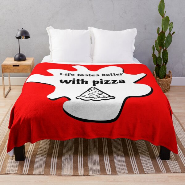 Item preview, Life Tastes Better With Pizza - Pizza Lover's Paradise designed and sold by Kubala.