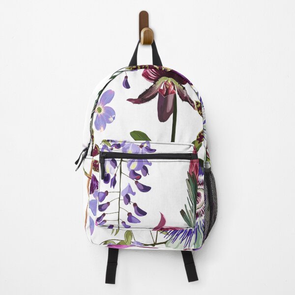 Item preview, Violet burgundy flowers. Seamless floral pattern with many kind of violet glossy flowers and leaves. designed and sold by MatyKotiv.
