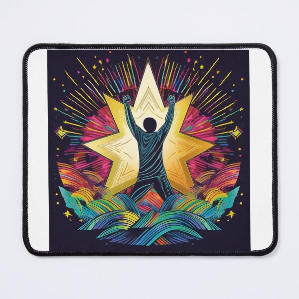 Item preview, Triumph and Victory - Colourful Motivational Art designed and sold by RaiyaTees.