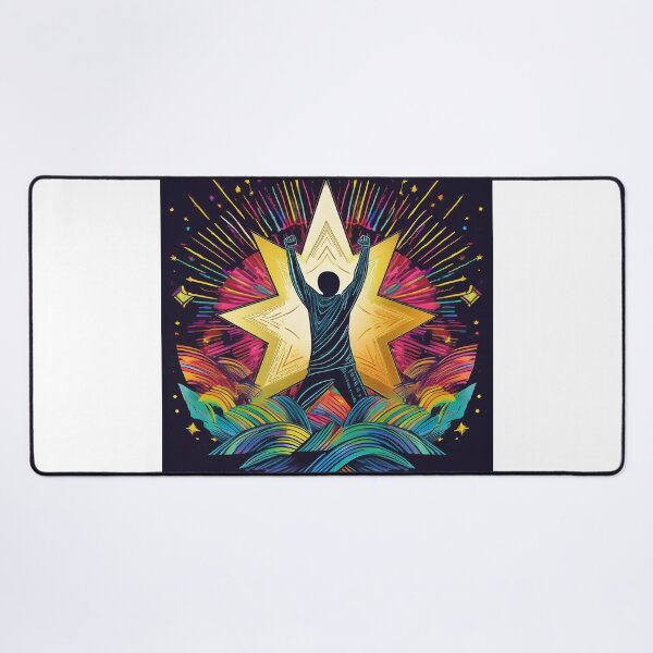 Item preview, Triumph and Victory - Colourful Motivational Art designed and sold by RaiyaTees.