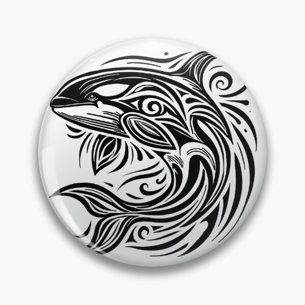 Item preview, Tribal orca designed and sold by SpectrumShine.