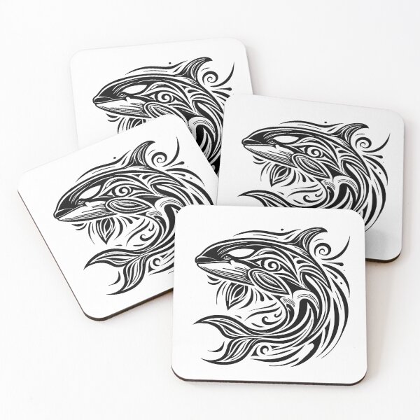 Item preview, Tribal orca designed and sold by SpectrumShine.