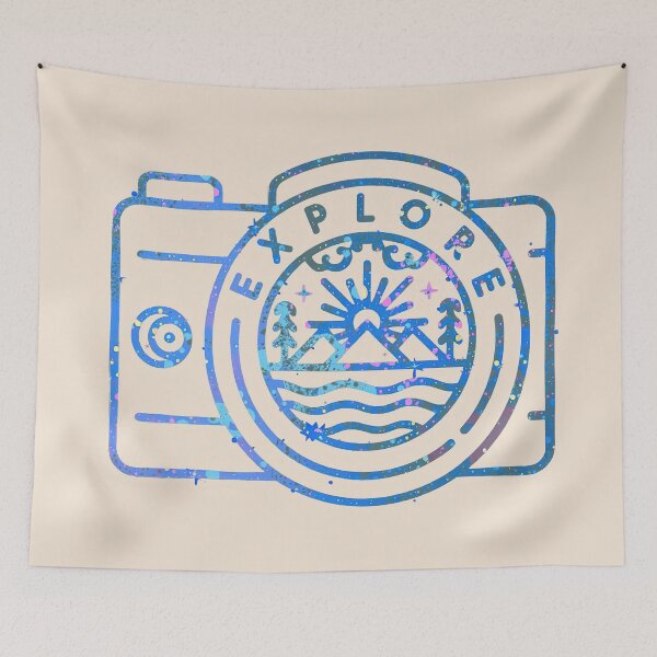 Item preview, CAMERA LINE ART designed and sold by INNERHARMONY2.