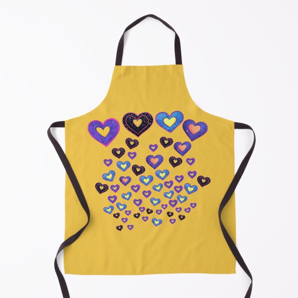 Item preview, Flying Color Hearts Valentines Day Patters designed and sold by The Art of Kkatarynka.