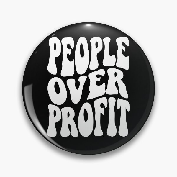 Item preview, People Over Profit  designed and sold by Climactify.