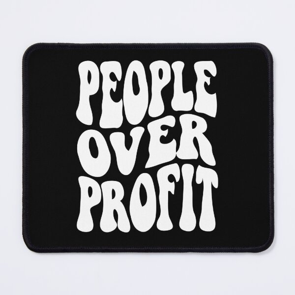Item preview, People Over Profit designed and sold by Climactify.