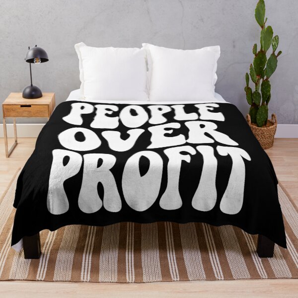 Item preview, People Over Profit  designed and sold by Climactify.