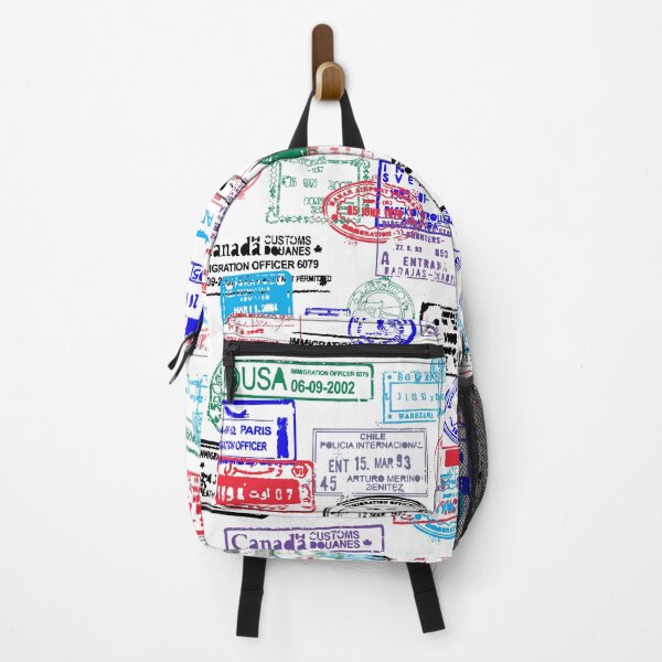Item preview, Series Of World Travel Passport Stamps designed and sold by AwesomeDistrict.