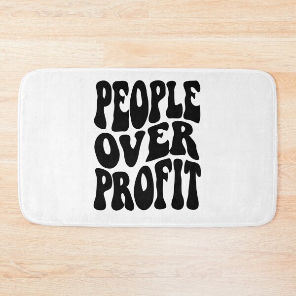 Item preview, People Over Profit  designed and sold by Climactify.