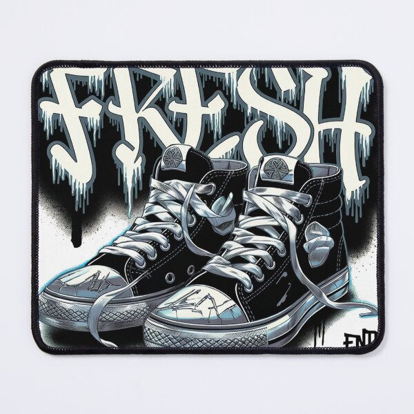 Item preview, Fresh Graffiti sneakers designed and sold by EndGame-gallery.