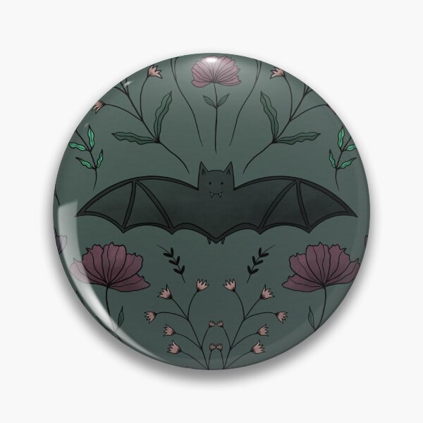 Item preview, Floral Bat  designed and sold by wickedmantra.