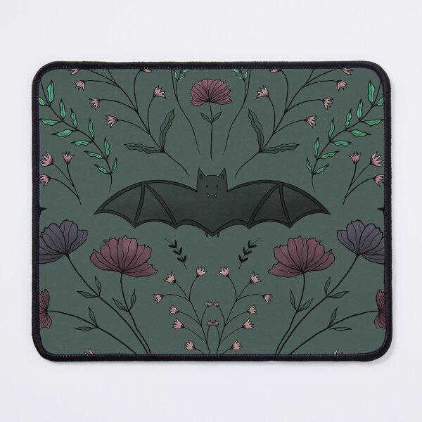 Item preview, Floral Bat designed and sold by wickedmantra.