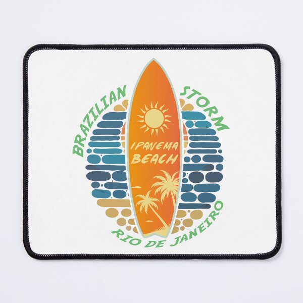 Item preview, Ipanema Beach in Rio de Janeiro. Brazilian Storm - Surf designed and sold by AFernandesDSG.