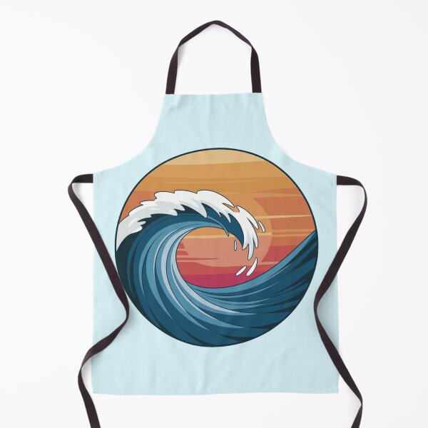 Item preview, Sun and Wave Design – Minimalist Beach and Ocean Digital Artwork designed and sold by designedbyNil.