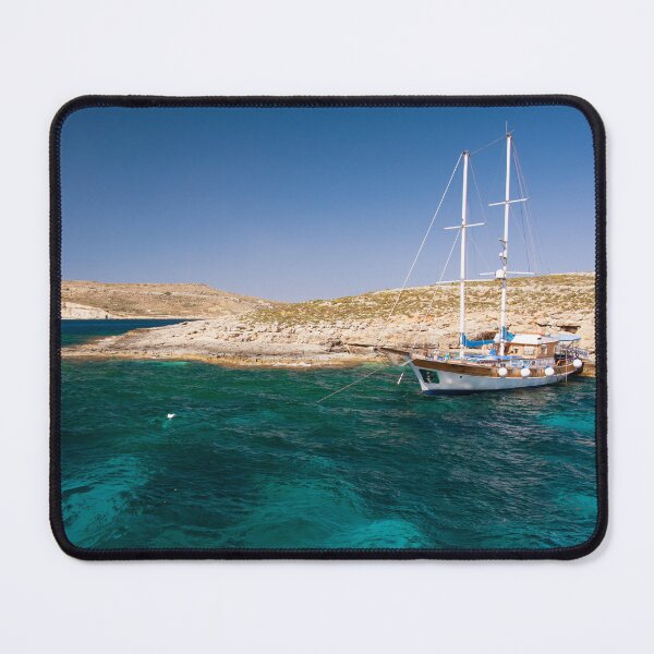 Item preview, Moored in Blue Lagoon Bay, Comino designed and sold by Kasia Design.