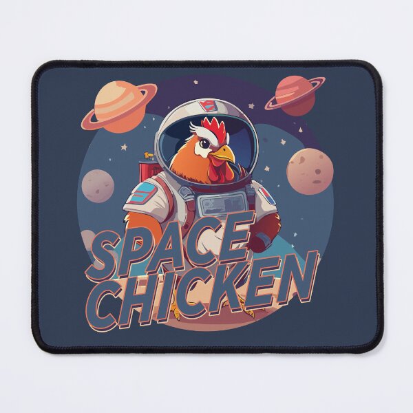 Item preview, Space Chicken: Clucking Across the Cosmos designed and sold by pollosdesigns.