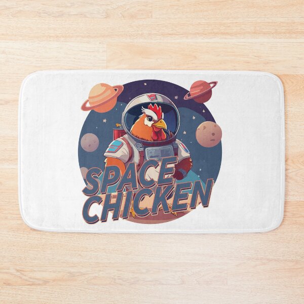 Item preview, Space Chicken: Clucking Across the Cosmos designed and sold by pollosdesigns.