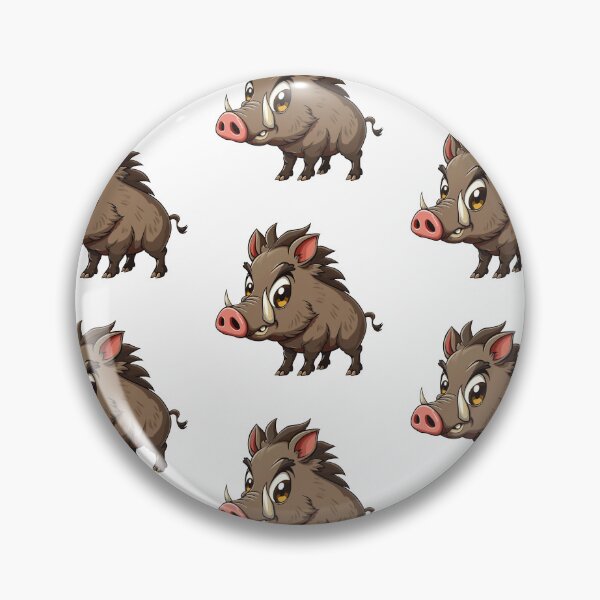 Item preview, Cute Wild Boar designed and sold by ThreeftlyPicks.