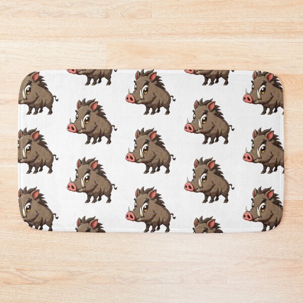 Item preview, Cute Wild Boar designed and sold by ThreeftlyPicks.