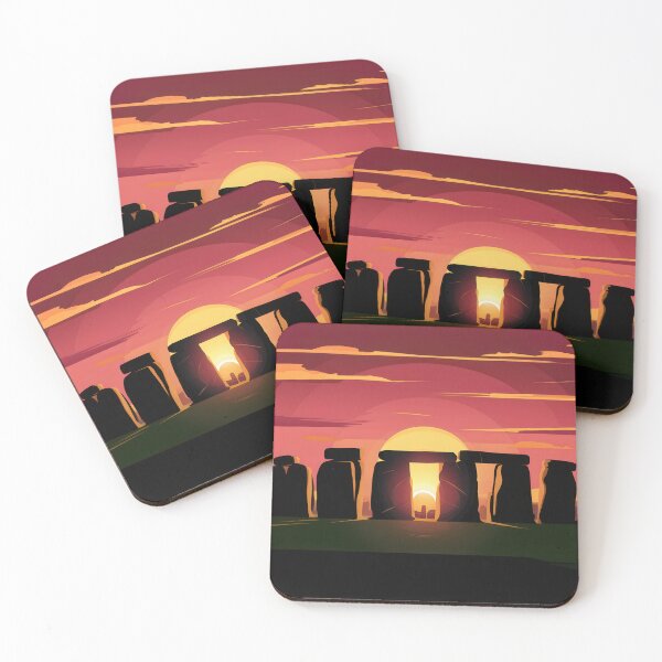 Item preview, Stonehenge Sunset designed and sold by Angry Swan Designs.