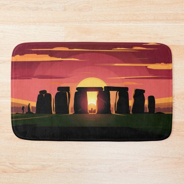 Item preview, Stonehenge Sunset designed and sold by Angry Swan Designs.