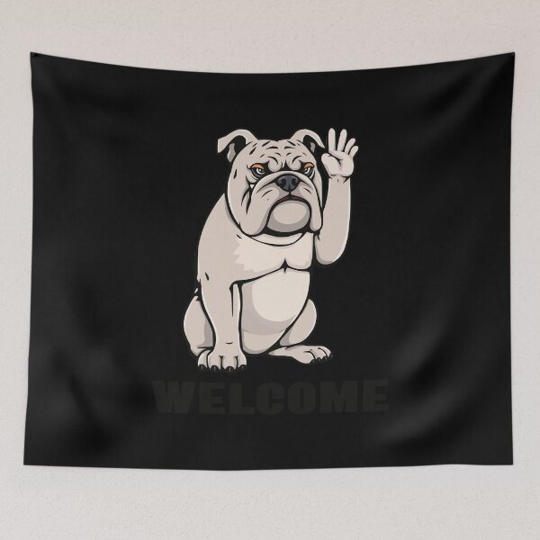 Item preview, Waving Dog - Bulldog designed and sold by Getup-clothing.