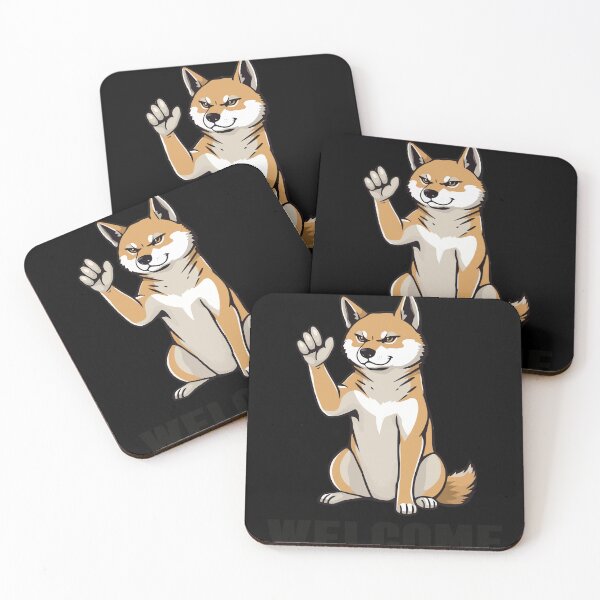 Item preview, Waving Dog - Shiba Inu designed and sold by Getup-clothing.