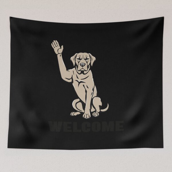 Item preview, Waving Dog - Labrador designed and sold by Getup-clothing.