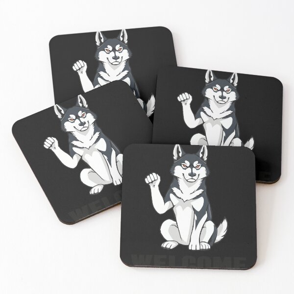 Item preview, Waving Dog - Husky designed and sold by Getup-clothing.